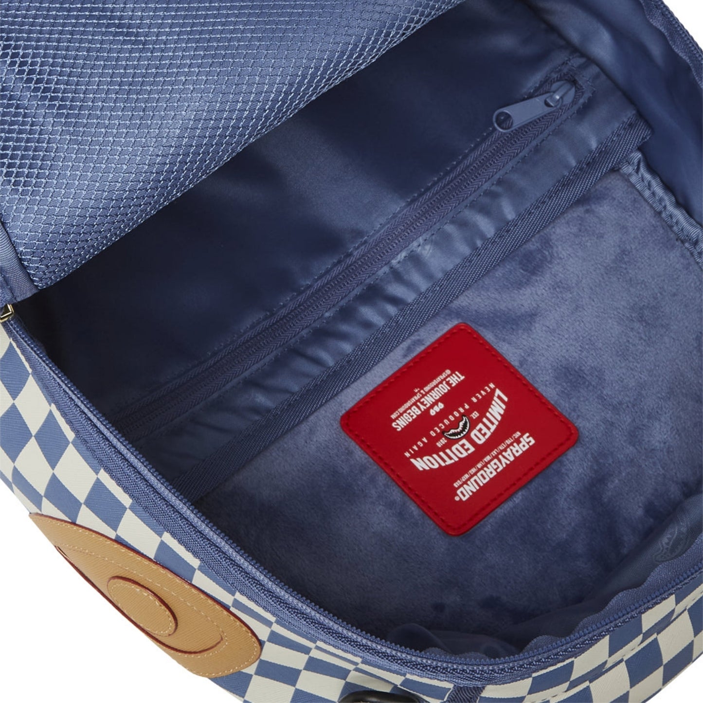 SPRAYGROUND LETTER CHECKER BACKPACK 910B6720NSZ
