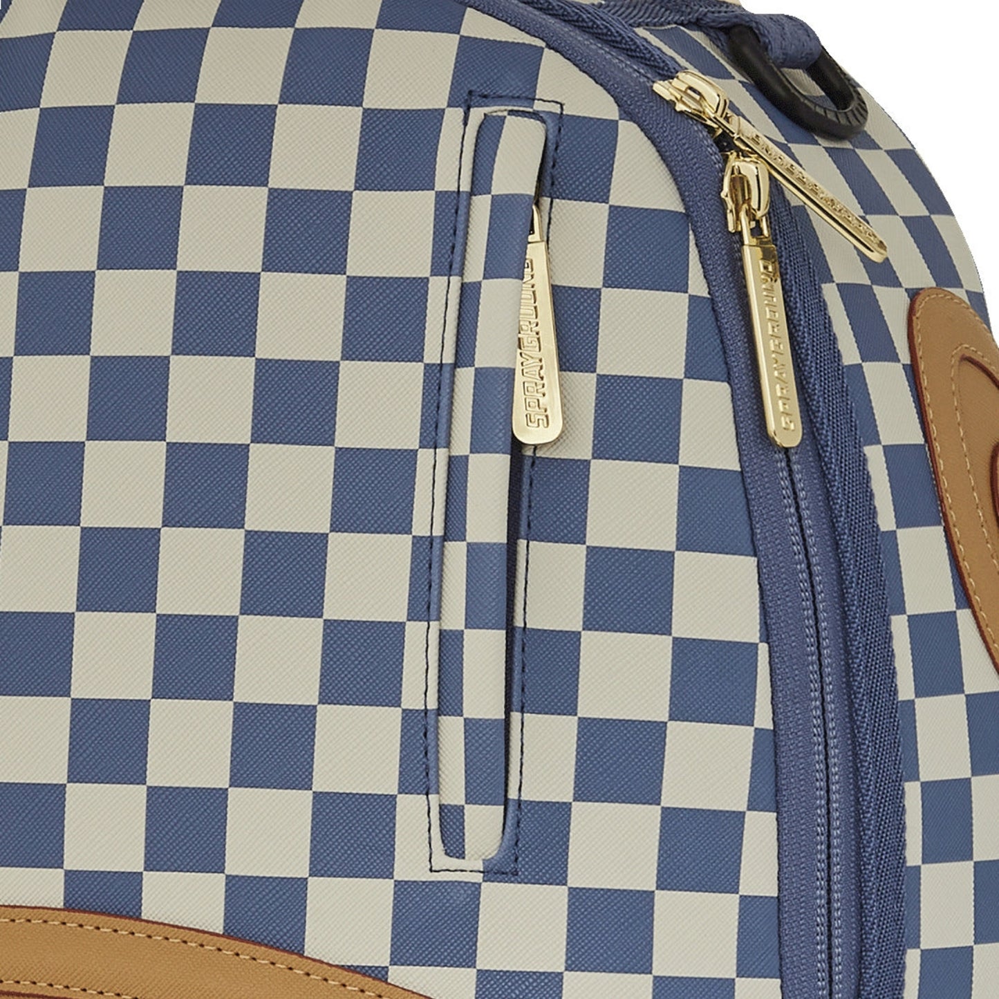 SPRAYGROUND LETTER CHECKER BACKPACK 910B6720NSZ
