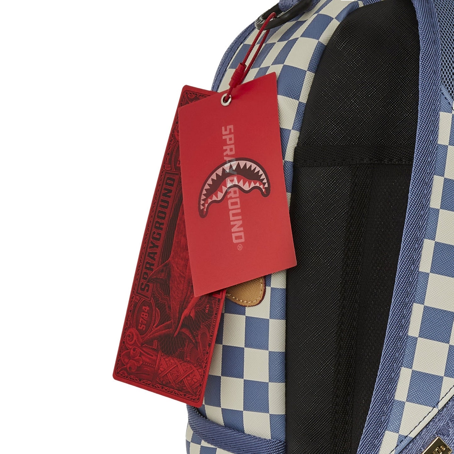 SPRAYGROUND LETTER CHECKER BACKPACK 910B6720NSZ