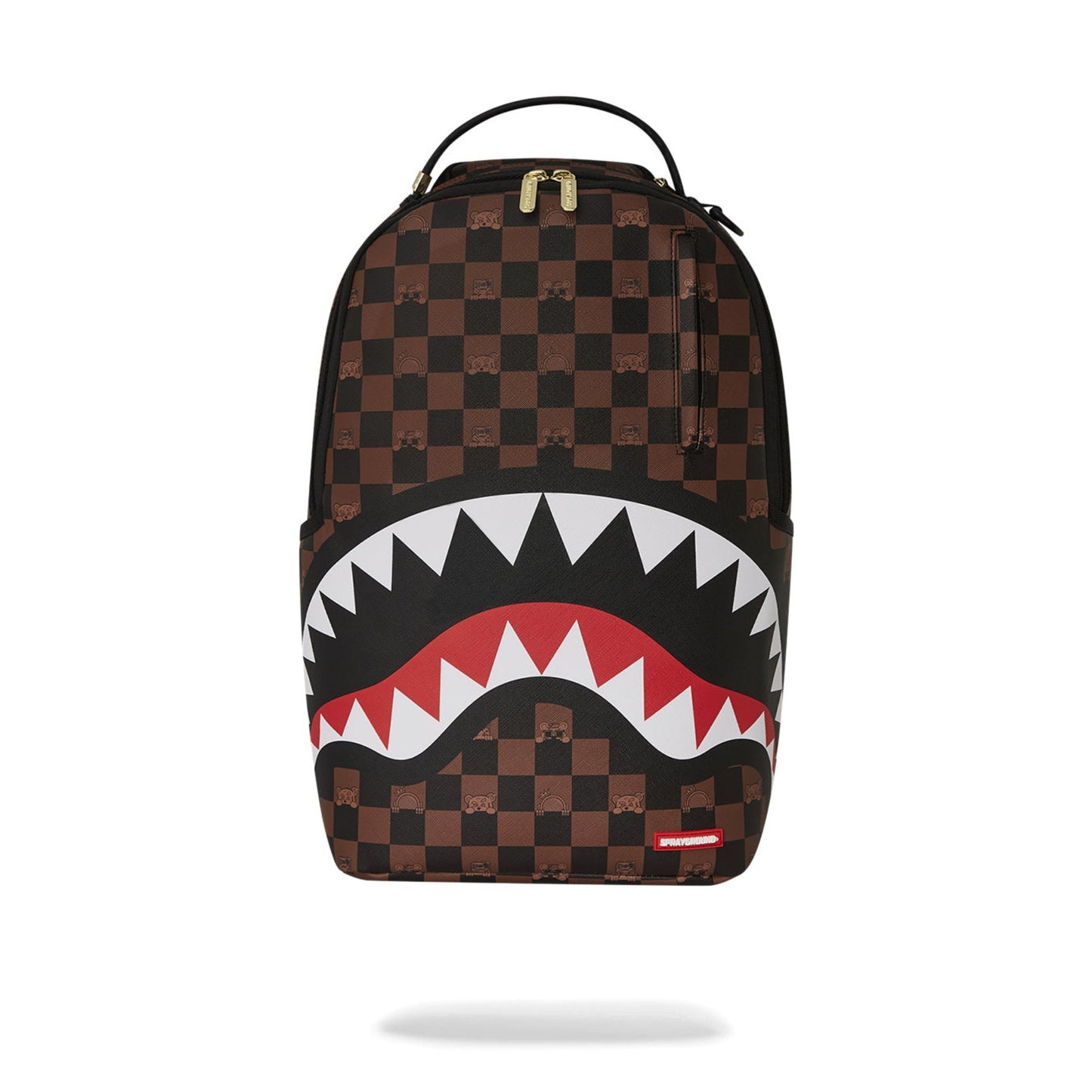 SPRAYGROUND PEEKING CHARACTER CHECK BACKPACK 910B7331NSZ