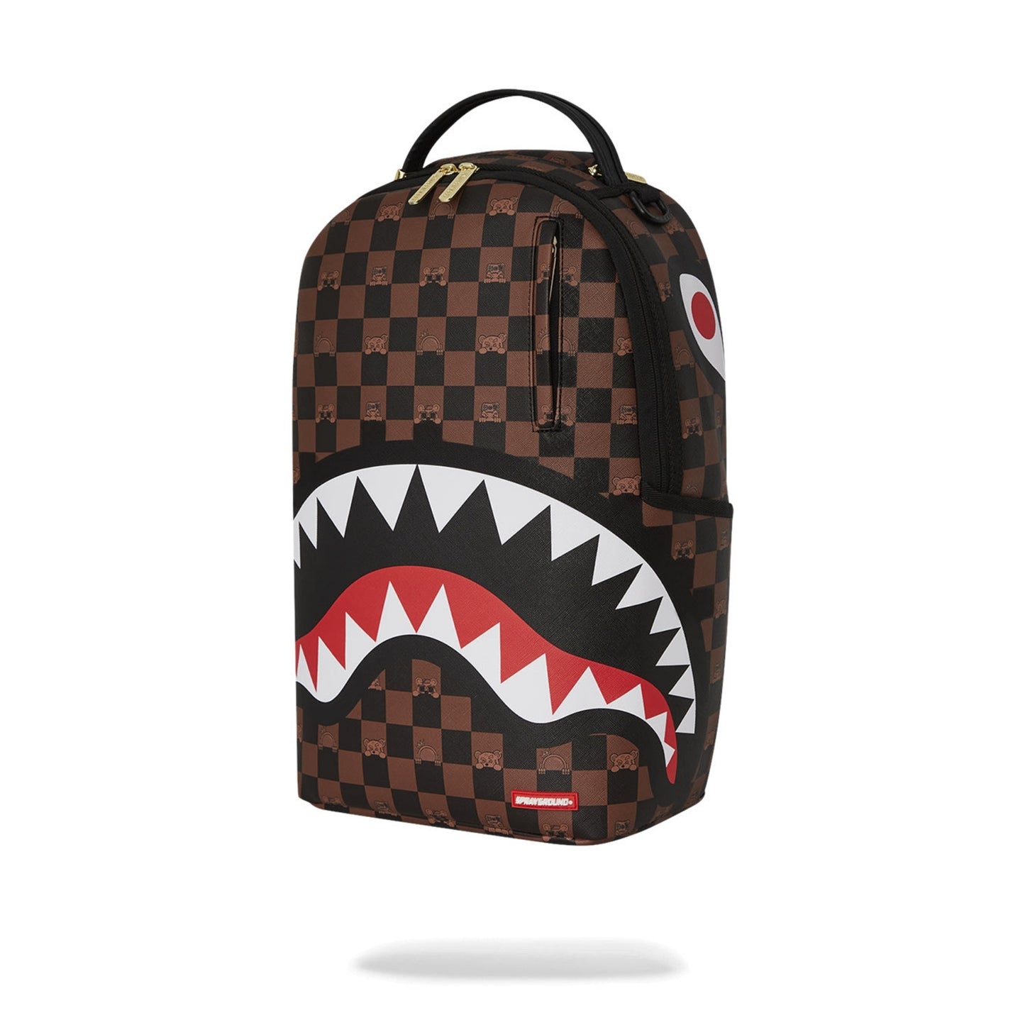 SPRAYGROUND PEEKING CHARACTER CHECK BACKPACK 910B7331NSZ