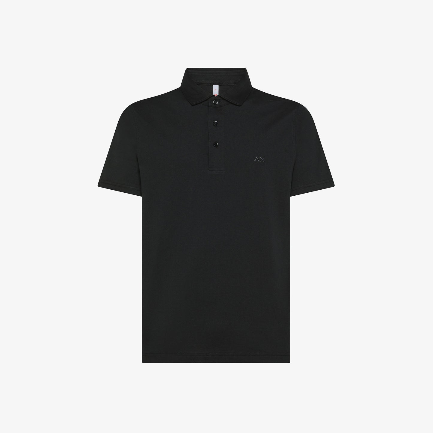SUN 68 POLO JERSEY MERCERIZED S/S NERO A35135