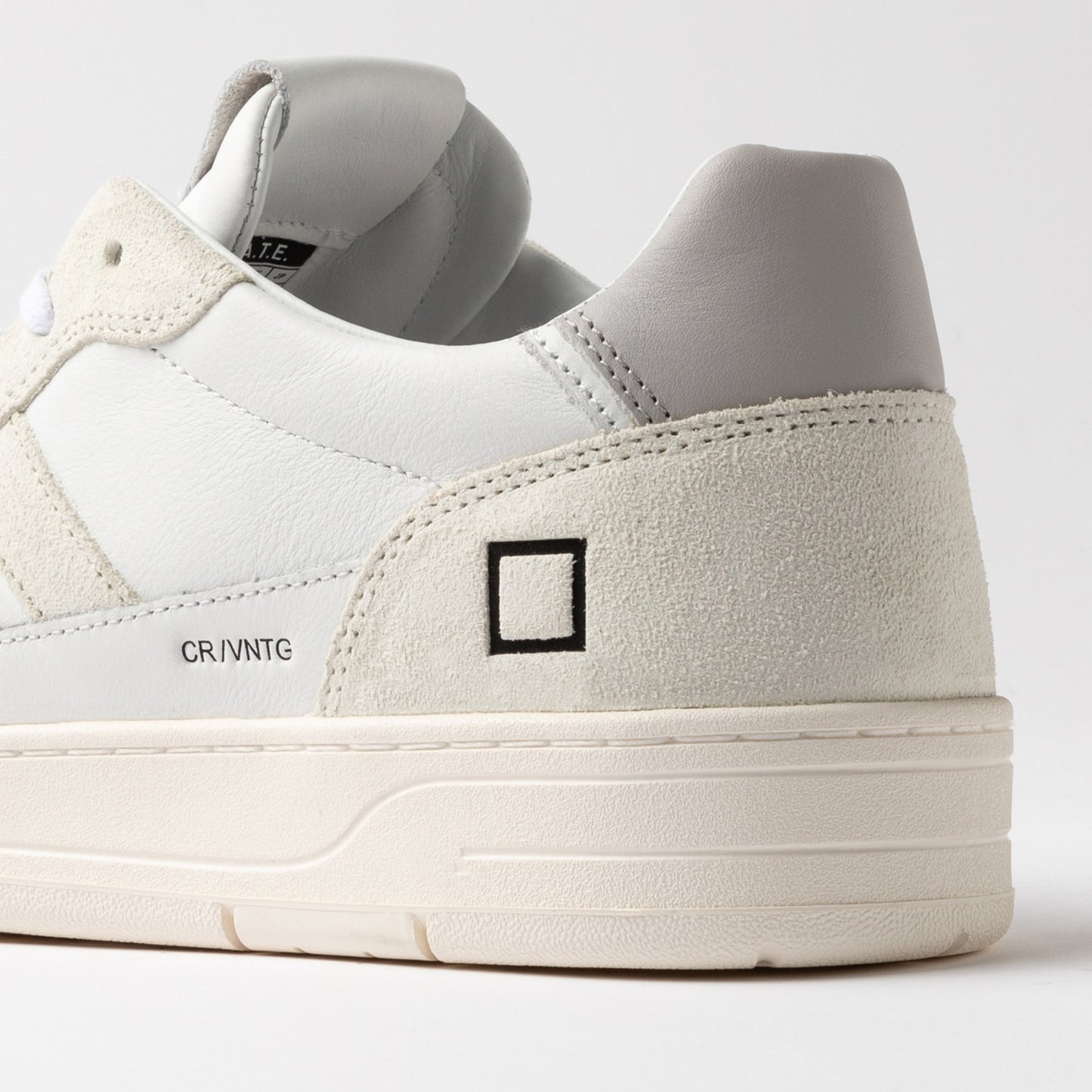 D.A.T.E. SNEAKERS COURT 2.0 VINTAGE CALF WHITE