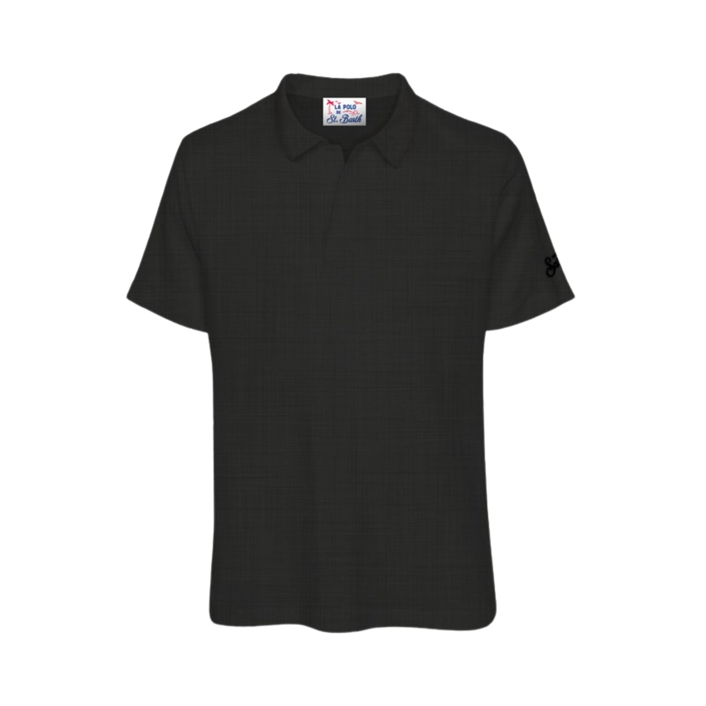 MC2 ST. BARTH POLO FRASER IN LINO BLACK