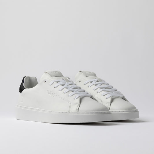 D.A.T.E. SNEAKERS LEVANTE CALF WHITE-BLACK