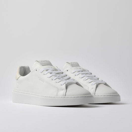 D.A.T.E. SNEAKERS LEVANTE CALF WHITE-IVORY