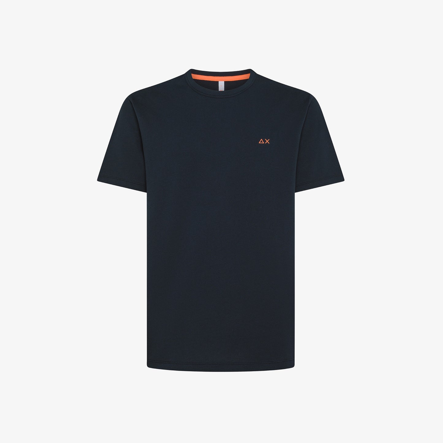 SUN 68 T-SHIRT PIQUET S/S NAVY BLUE T35123