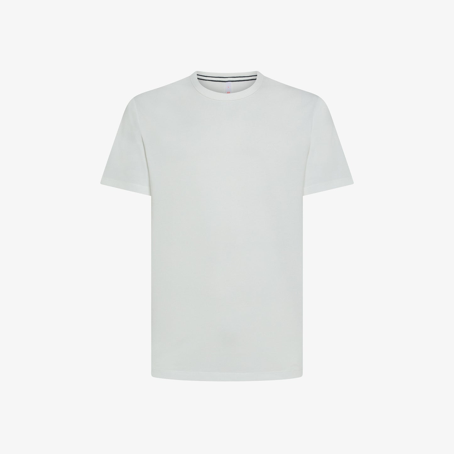 SUN 68 SUN 68 T-SHIRT IN PIQUET DI COTONE BIANCO PANNA T35127