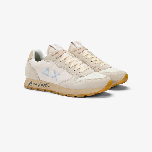 SUN 68 SNEAKERS TOM VINTAGE BIANCO PANNA