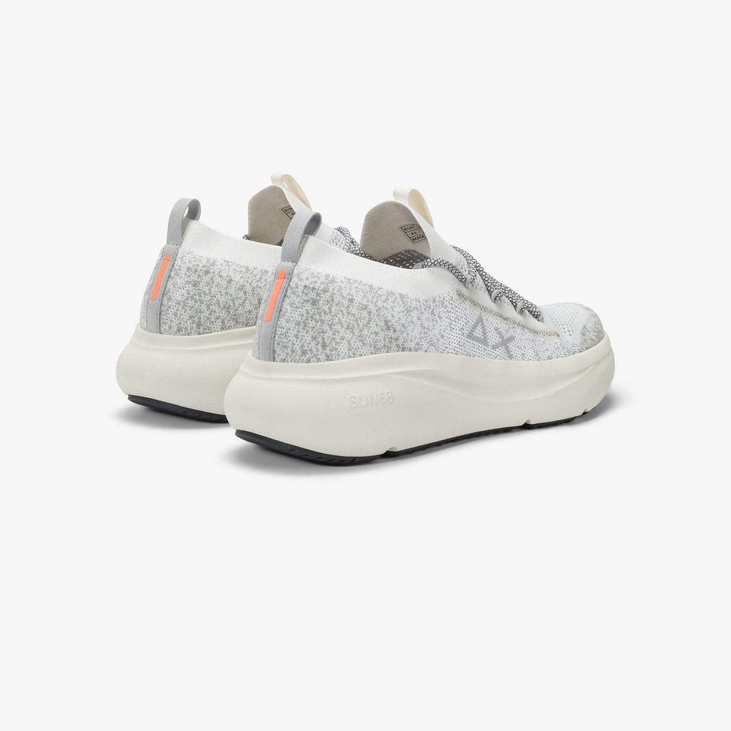 SUN 68 SNEAKERS JUPITER KNIT BIANCO