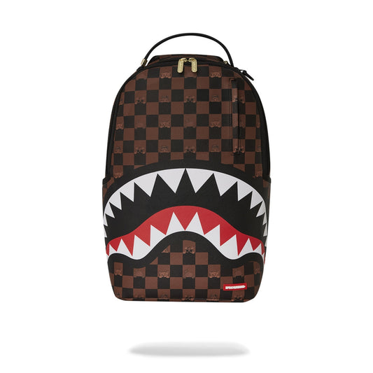 SPRAYGROUND PEEKING CHARACTER CHECK BACKPACK 910B7331NSZ