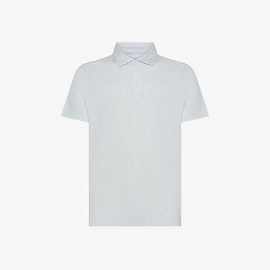 SUN 68 POLO JERSEY MERCERIZED  S/S BIANCO A35135