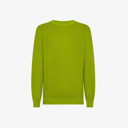 SUN 68 SWEATER VINTAGE L/S OLIVA K35118