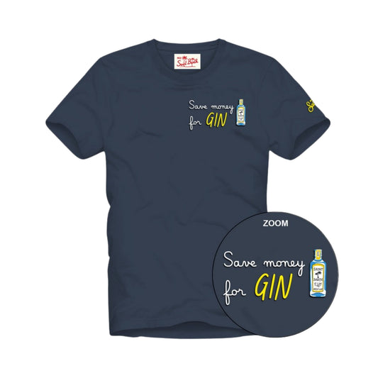 MC2 ST. BARTH T-SHIRT PORTOFINO IN JERSEY DI COTONE CLASSIC FIT CON RICAMO SAVE MONEY FOR GIN