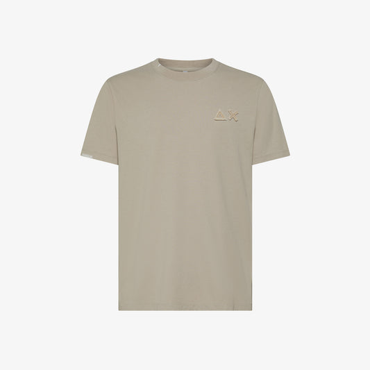 SUN 68 T-SHIRT VINTAGE BROKEN S/S STONE T35115