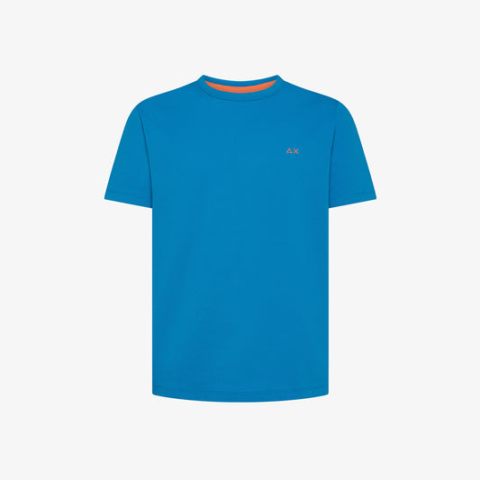 SUN 68 T-SHIRT PIQUET S/S OTTANIO CHIARO T35123