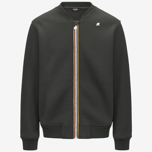 Giacca Bomber K-Way Uomo Verde Scuro