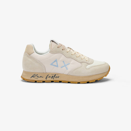 SUN 68 SNEAKERS TOM VINTAGE BIANCO PANNA