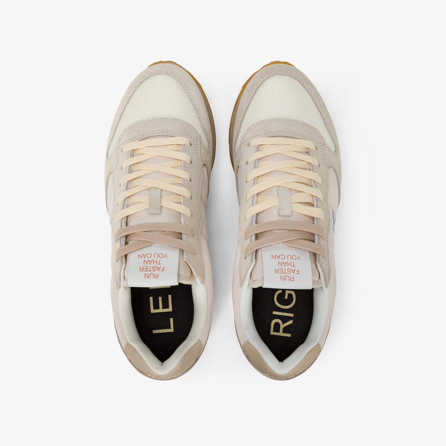 SUN 68 SNEAKERS TOM VINTAGE BIANCO PANNA